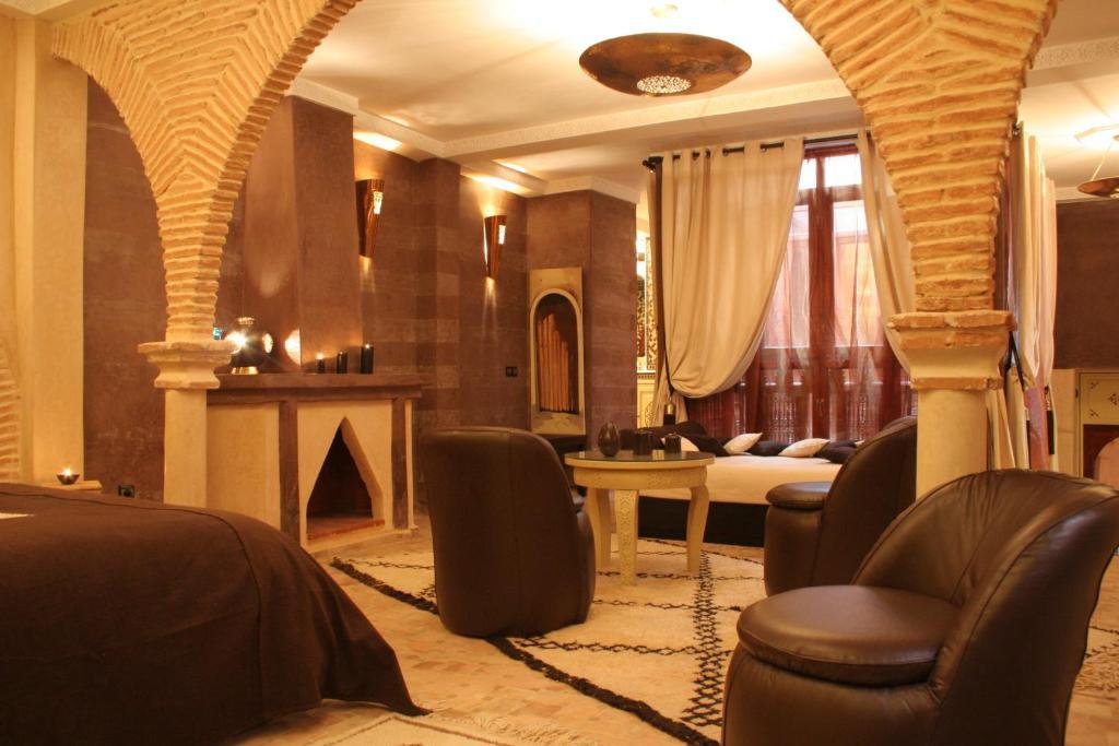 Riad Turquoise Маракеш Стая снимка